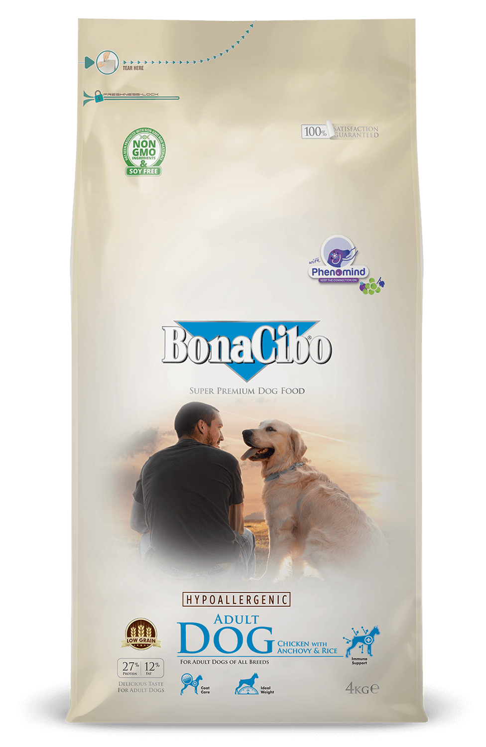 Bonacibo Adult Dog With Chicken Bonacibo Israel